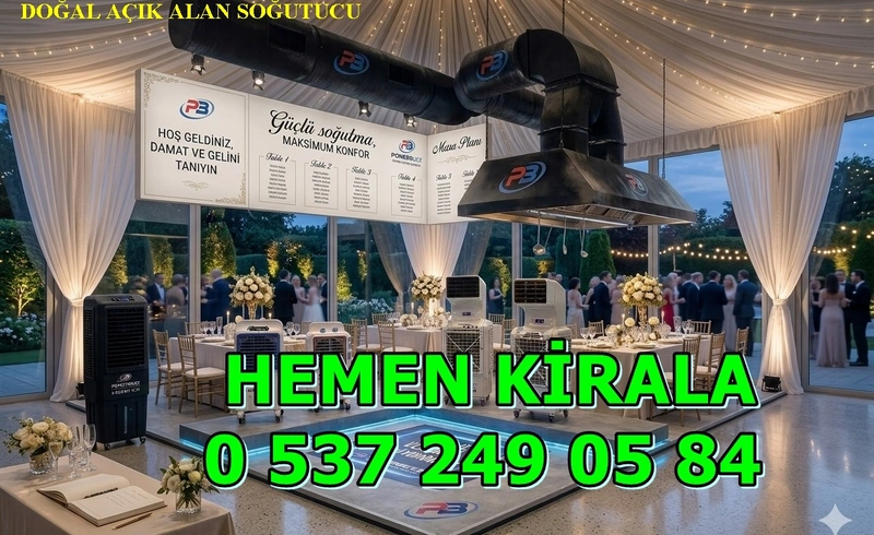 Çanakkale Cafe Restoran Fabrika Düğün Salonu Soğutma Soğutucu Serinletme Ve Klima Sistemleri