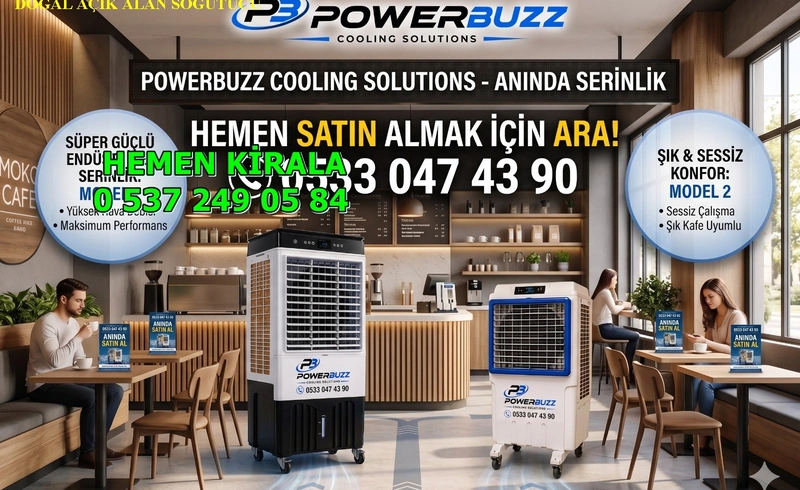 Restoran Terası Nasıl Soğutulur Açık Alanlarda Kaç M2 Kaç Klima Gerekir En Etkili Ve Ucuz Çözüm Nedir